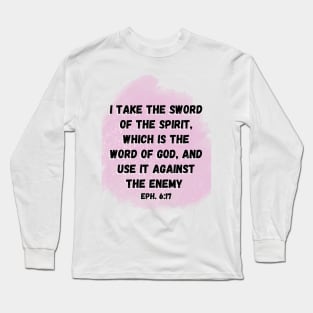 Ephesians 6:17 Long Sleeve T-Shirt